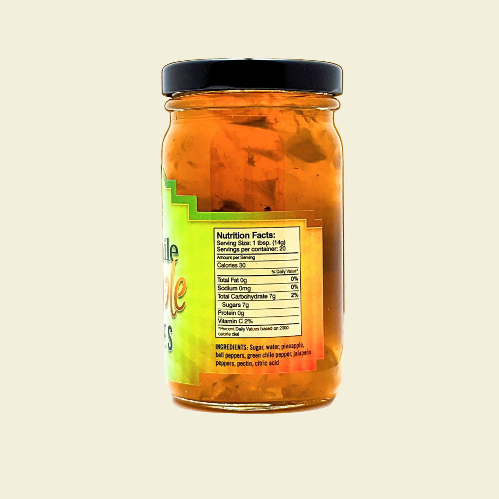 Green Chile Pineapple Preserves