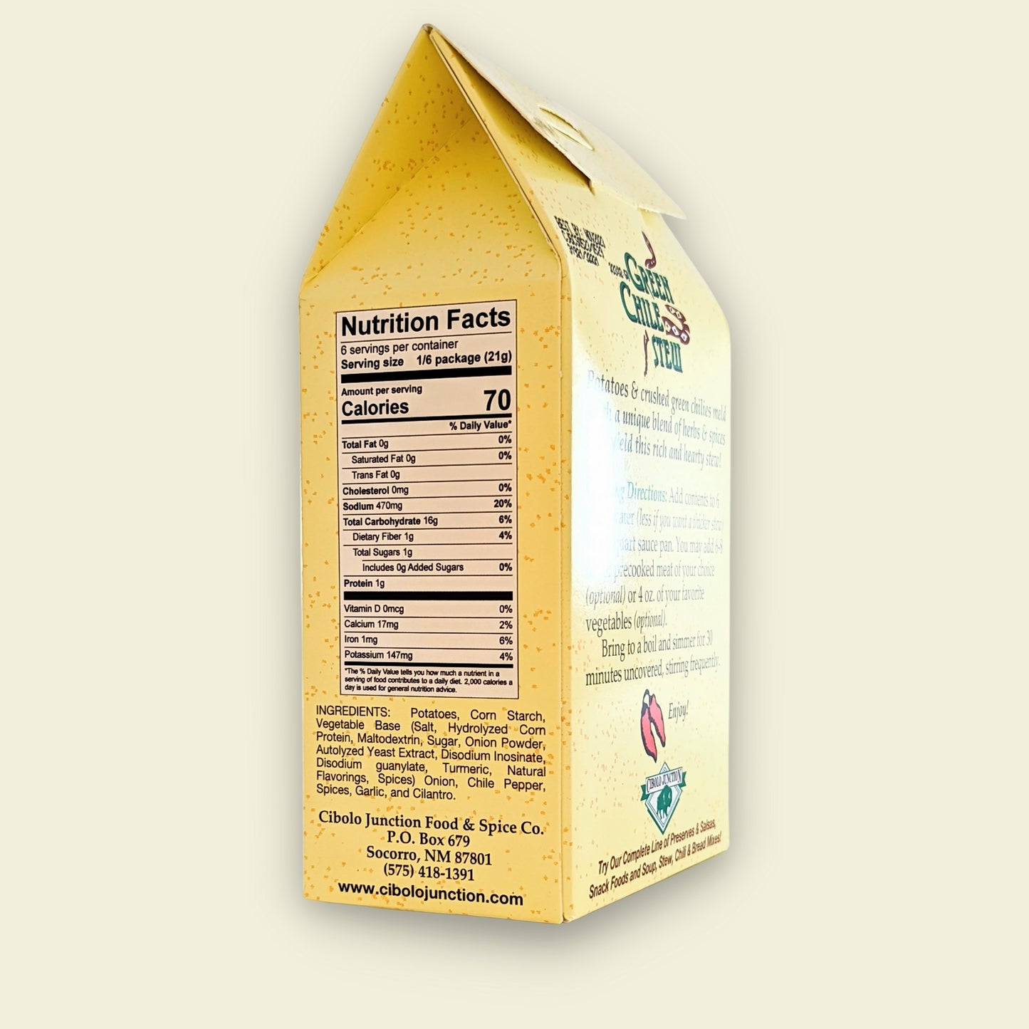 Hatch Green Chile Stew Mix (Case of 12)