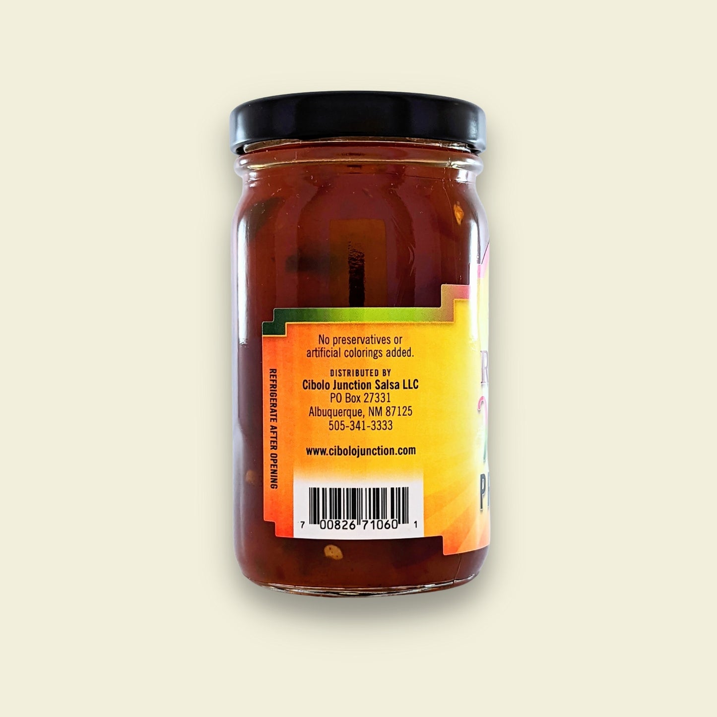 Red Chile Mango Preserves