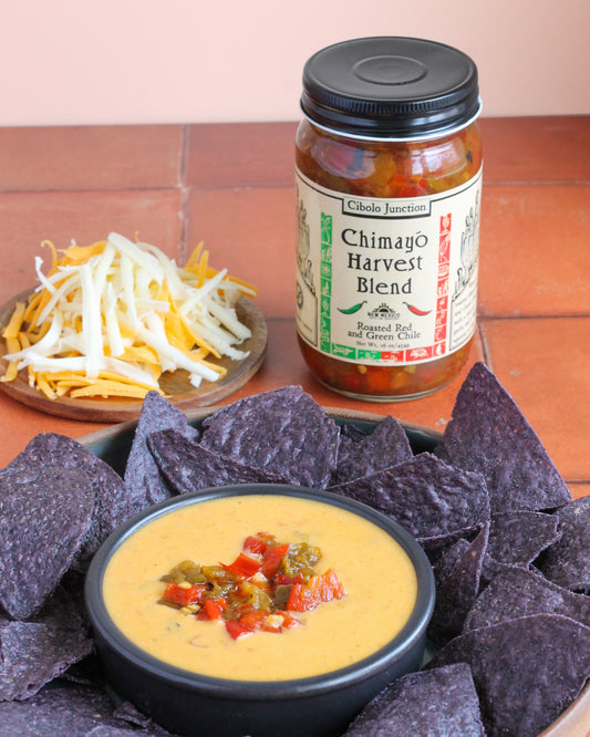 Red & Green Chile con Queso