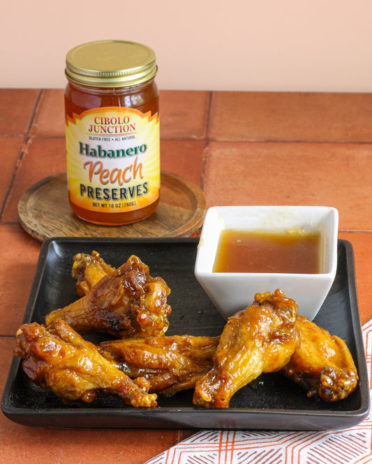 Habañero Peach Sticky Wing Sauce