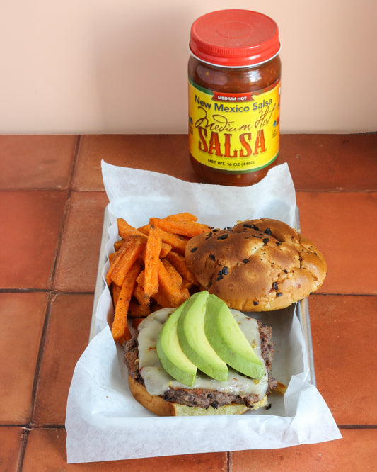 Salsa Black Bean Burgers