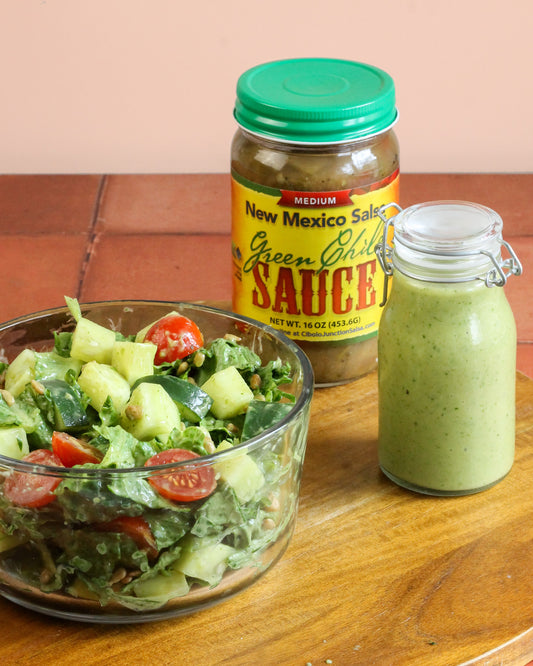 Creamy Avocado Green Chile Dressing