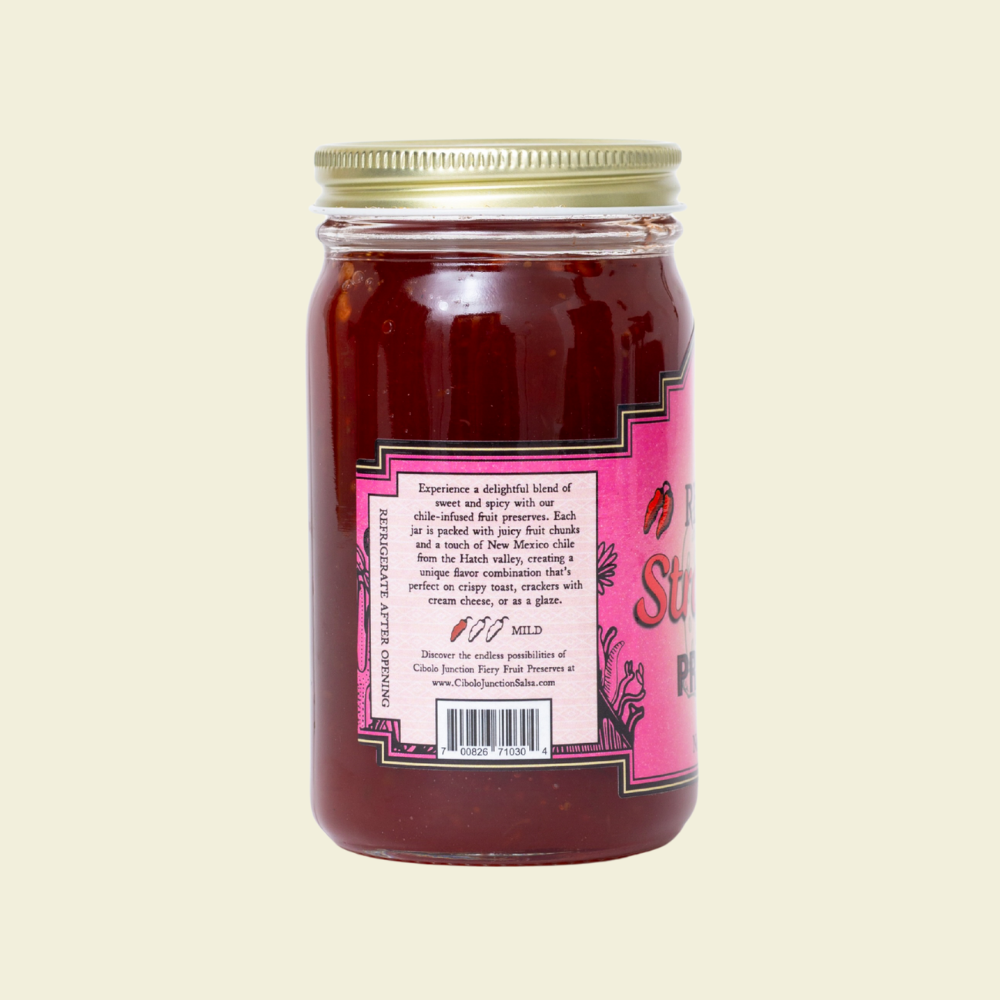 Red Chile Strawberry Jam