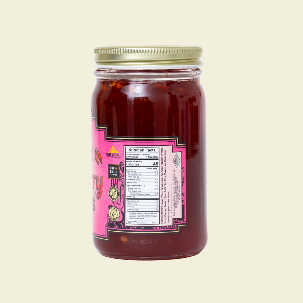 Red Chile Strawberry Jam